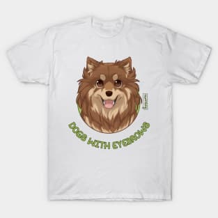 Dogs with eyebrows - Finnish Lapphund T-Shirt